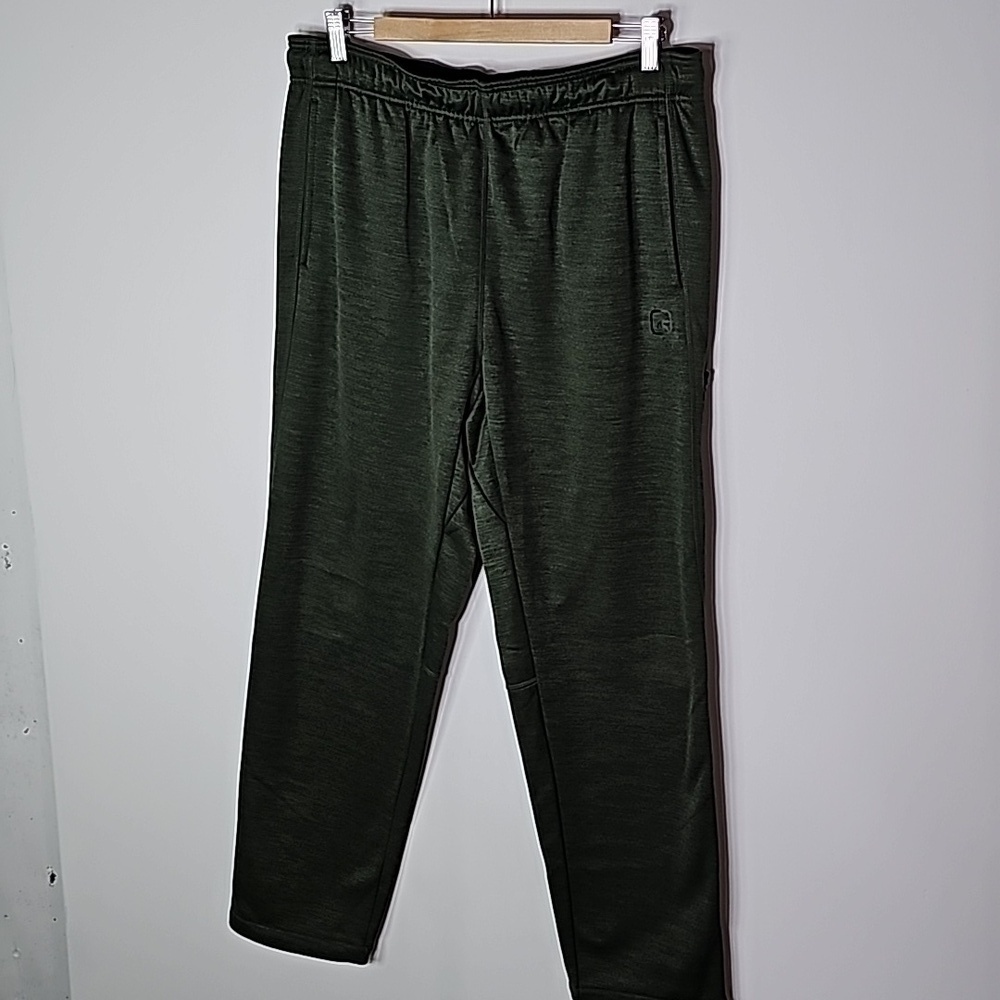 And1 large olive green athletic joggers